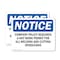 Signmission Safety Culture Sign, 14 in Width, Plastic, Rectangle OS-2PACK-NS-P-1014-L-10740 - alternate 1